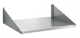 ripiano inox porta forno a parete